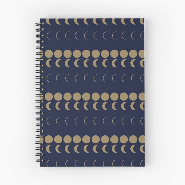 Item preview, Phases of the Moon Pattern - Gold & Navy designed and sold by DesignsthatSlap.