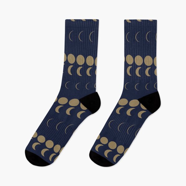 Item preview, Phases of the Moon Pattern - Gold & Navy designed and sold by DesignsthatSlap.