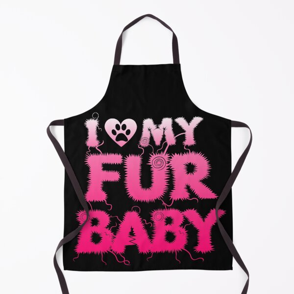 Item preview, I love my Fur Baby - Pink designed and sold by PomchiloveNlife.