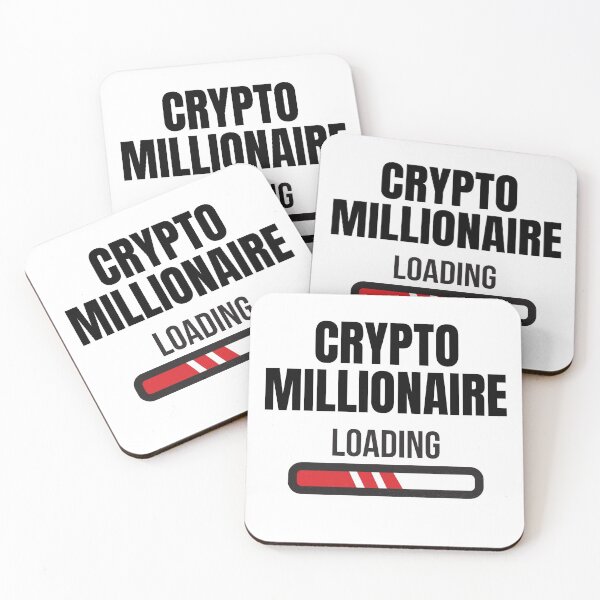 Item preview, Crypto Millionaire Loading, Cryptocurrency Future, Cryptocurrency gifts, Blockchain designed and sold by T. MINISTRY.
