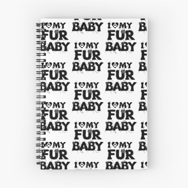 Item preview, Copy of I love my Fur Baby - Black designed and sold by PomchiloveNlife.