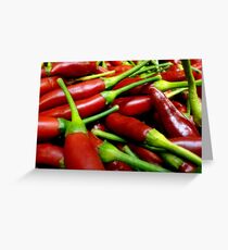 Not So Chilli In Here Greeting Card
