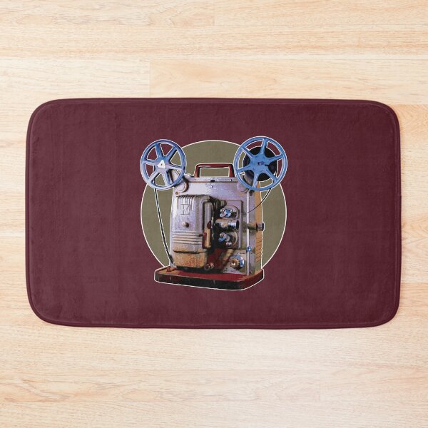 Item preview, Vintage 8MM Home Movie Cameras: Retro Keystone 8MM Home Movie Projector on Army Green Circle designed and sold by GraffitiSoup.