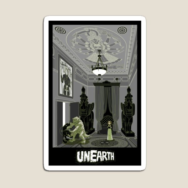 UNEARTH Alice in The Ladies Room Magnet