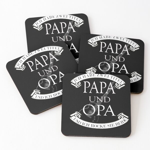Artikelvorschau, Papa und Opa Rockt entworfen und verkauft von Wildchagapicker.