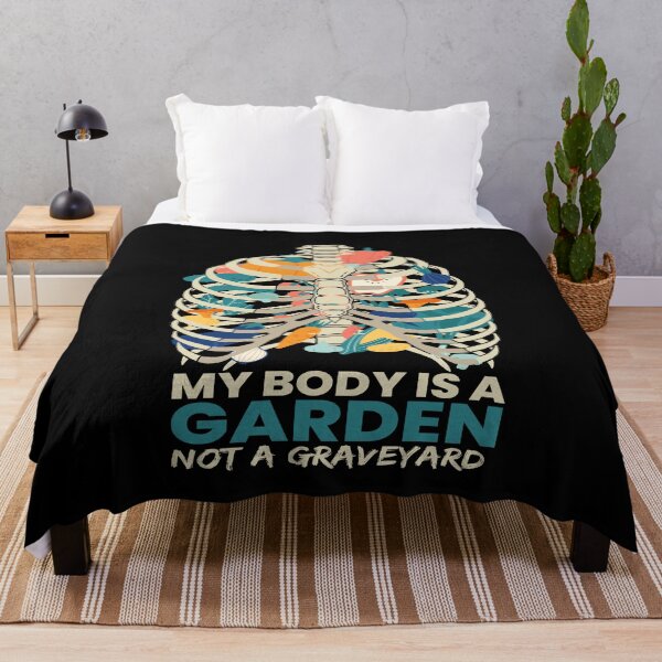 Item preview, MY Body Is A Garden Vegan Vegans designed and sold by MooonTees.