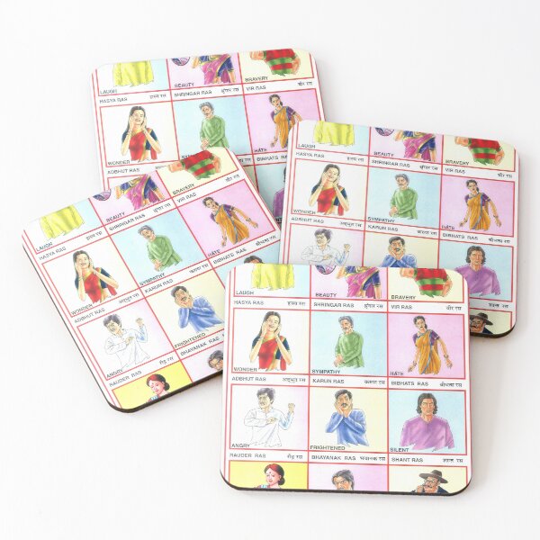 Item preview, Illustrated Chart From India - RASA & EXPRESSIONS Rare Vintage High Quality designed and sold by VISIBLECREATION.