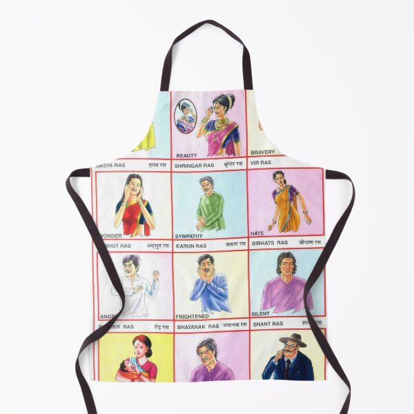 Item preview, Illustrated Chart From India - RASA & EXPRESSIONS Rare Vintage High Quality designed and sold by VISIBLECREATION.
