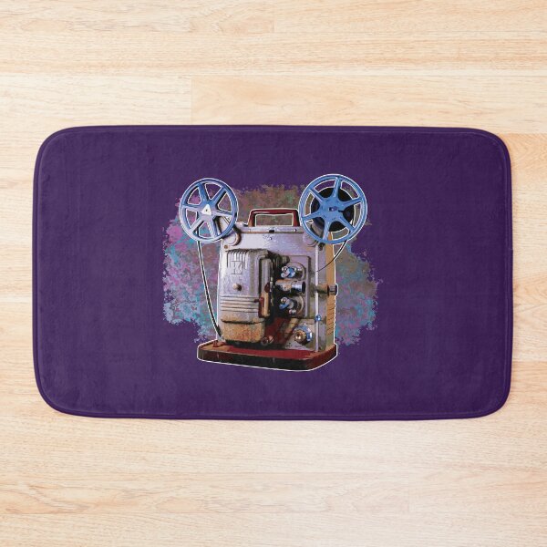 Item preview, Vintage 8MM Home Movie Cameras: Retro Keystone 8MM Home Movie Projector on Abstract Colors designed and sold by GraffitiSoup.
