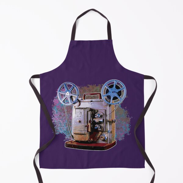 Item preview, Vintage 8MM Home Movie Cameras: Retro Keystone 8MM Home Movie Projector on Abstract Colors designed and sold by GraffitiSoup.
