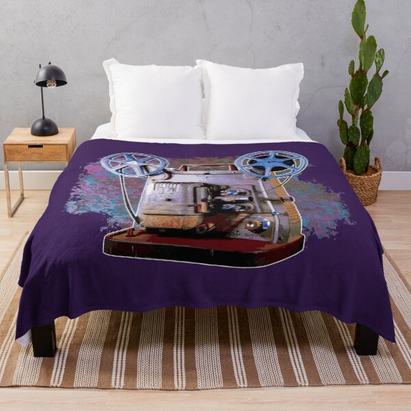 Item preview, Vintage 8MM Home Movie Cameras: Retro Keystone 8MM Home Movie Projector on Abstract Colors designed and sold by GraffitiSoup.