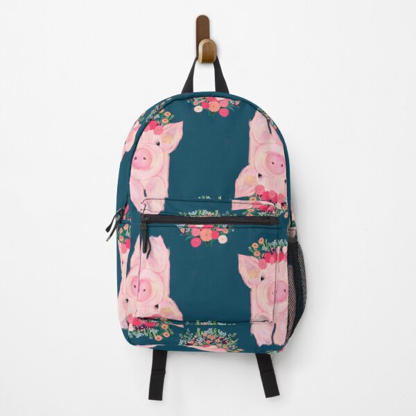 Item preview, Boho Pink Pig Print designed and sold by ALEXIA SPEEKS.