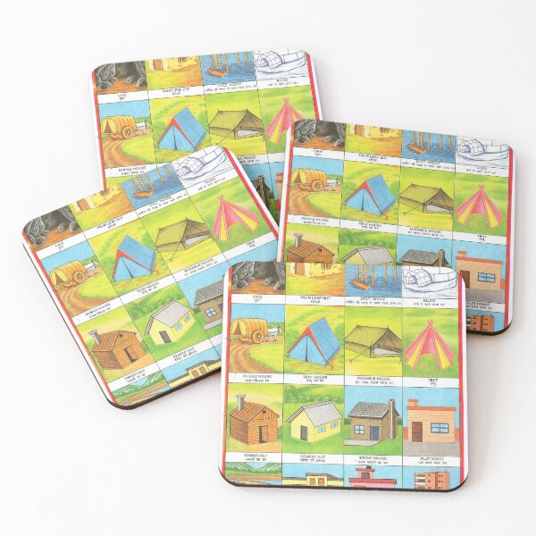 Item preview, Illustrated Chart From India - OUR HOUSES Rare Vintage High Quality designed and sold by VISIBLECREATION.