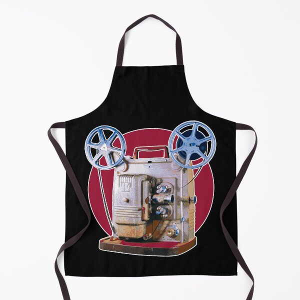 Item preview, Vintage 8MM Home Movie Cameras: Retro Keystone 8MM Home Movie Projector on Red Circle designed and sold by GraffitiSoup.