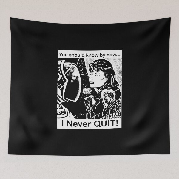 Item preview, Never Quit Montage designed and sold by iDream24Seven.