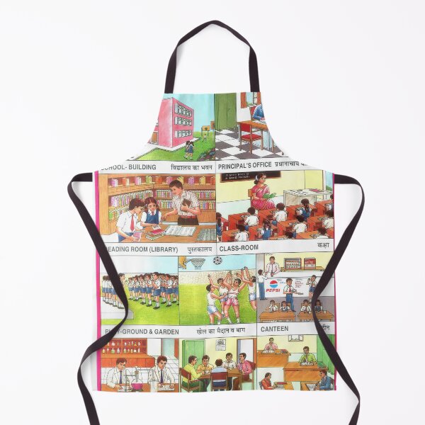 Item preview, Illustrated Chart From India - OUR SCHOOL Rare Vintage High Quality designed and sold by VISIBLECREATION.