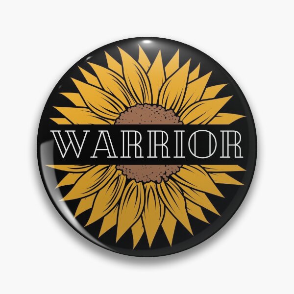 Item preview, Warrior- Invisible Illness Sunflower designed and sold by SunnyAlloy.