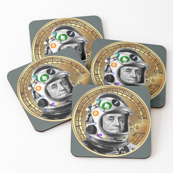 Item preview, Crypto Benjamin | Cyber Space Astronaut Miner | Bitcoin  designed and sold by spinolator.
