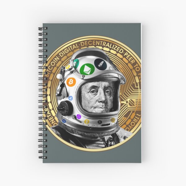 Item preview, Crypto Benjamin | Cyber Space Astronaut Miner | Bitcoin  designed and sold by spinolator.