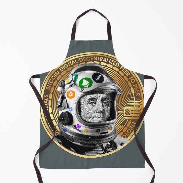 Item preview, Crypto Benjamin | Cyber Space Astronaut Miner | Bitcoin designed and sold by spinolator.