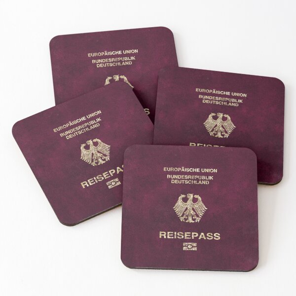 Item preview, German Passport Vintage designed and sold by Royal-Elite.