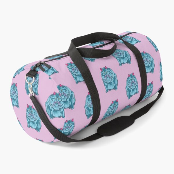 Item preview, Blue alien cats pattern, small pink edition designed and sold by bye-then.
