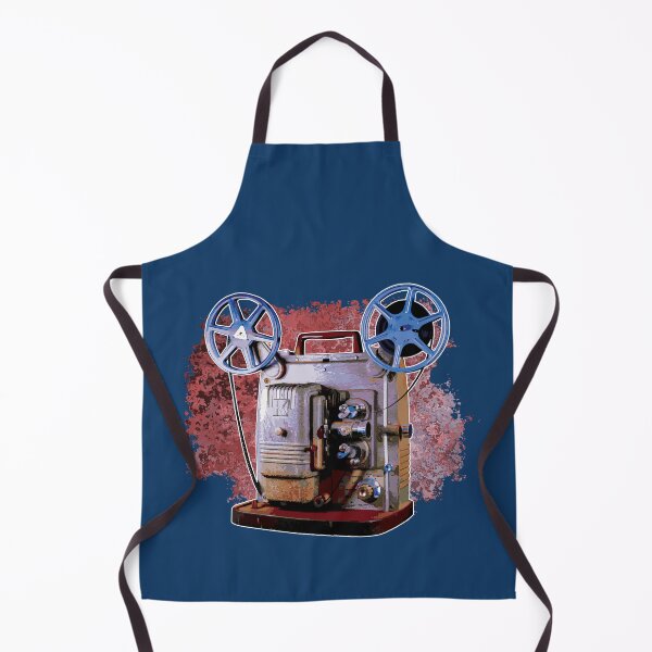 Item preview, Vintage 8MM Home Movie Cameras: Retro Keystone 8MM Home Movie Projector on Abstract Reds designed and sold by GraffitiSoup.