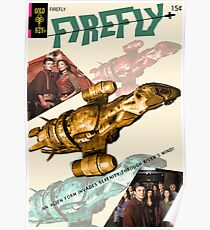 Firefly Vintage Comics Cover (Serenity) Poster
