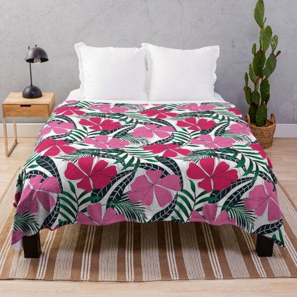 Item preview, Tropical Hawaiian Paradise With Abstract Colors Of Tropical Plants designed and sold by ArthurYosh.
