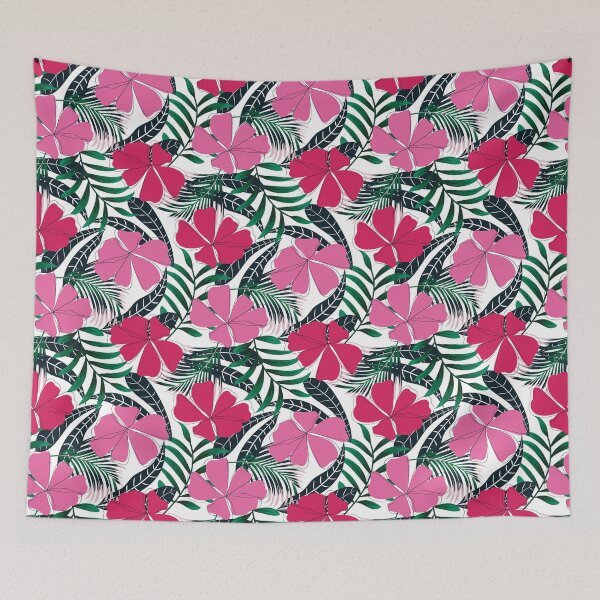 Item preview, Tropical Hawaiian Paradise With Abstract Colors Of Tropical Plants designed and sold by ArthurYosh.