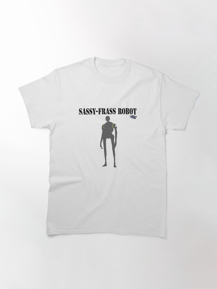 Alternate view of Sassy-Frass Robot Classic T-Shirt