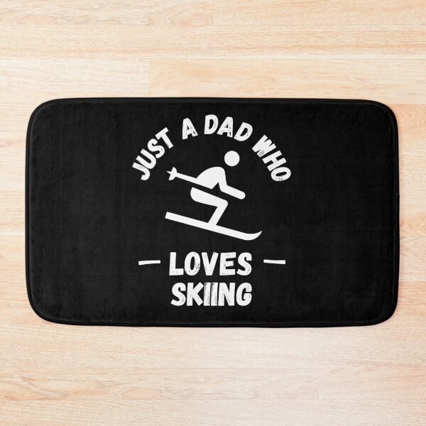Item preview, Just a dad who loves skiing designed and sold by TheGreenGoat.