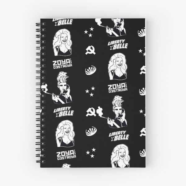 Aperçu de l'œuvre LIBERTY BELLE & ZOYA THE DESTROYA motif répétitif créée et vendue par CBAmerch.