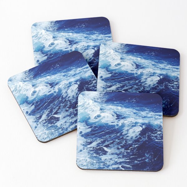 Item preview, Ocean Waves - Blue designed and sold by BarthasBasement.