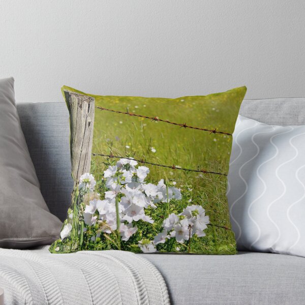 Item preview, White Musk-mallow designed and sold by Kathleen Daley.