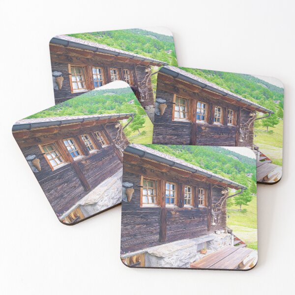 Item preview, Chalet Wood Mountain Nature Swiss Spring  designed and sold by DanielCarvalho2.