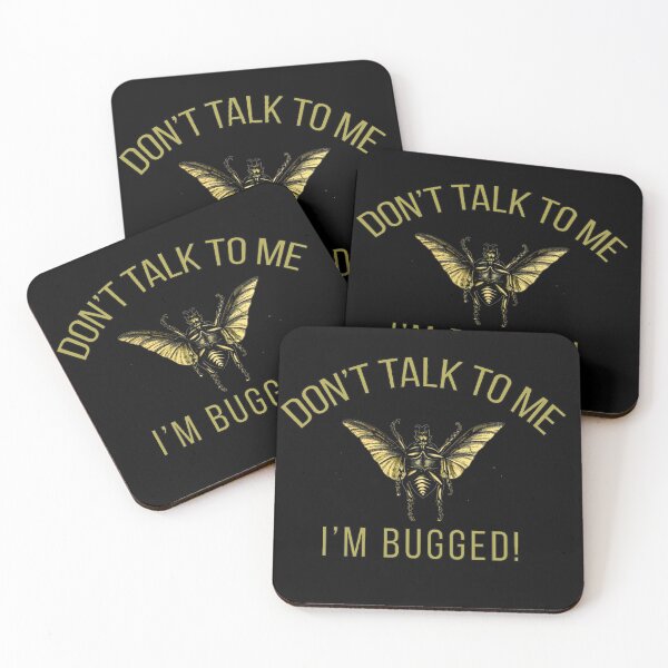Item preview, Vintage Bug Flying Beetle Don't Talk I'm Bugged designed and sold by worldways.
