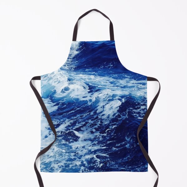 Item preview, Ocean Waves - Blue designed and sold by BarthasBasement.