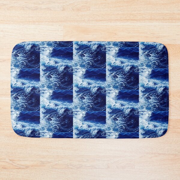 Item preview, Ocean Waves - Blue designed and sold by BarthasBasement.