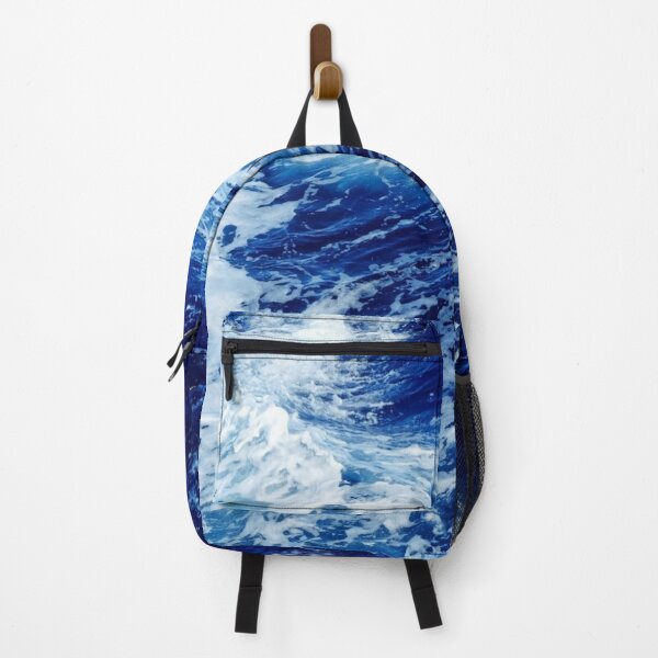 Item preview, Ocean Waves - Blue designed and sold by BarthasBasement.