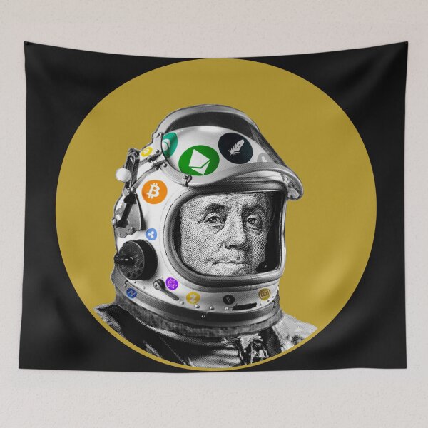Item preview, Crypto Benjamin | Cyber Space Astronaut Miner  designed and sold by spinolator.