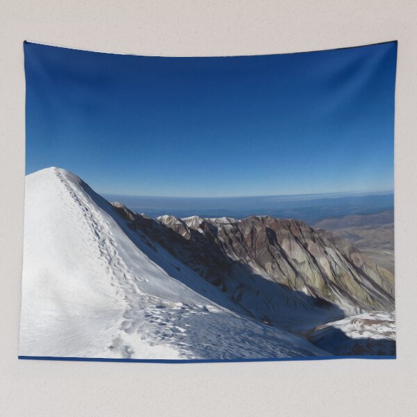 Item preview, Snow Mountain Hike Peak Landscape Nature  designed and sold by DanielCarvalho2.
