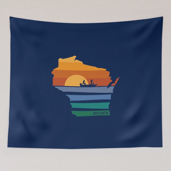 Item preview, Wisconsin Musky Hunting designed and sold by gstrehlow2011.