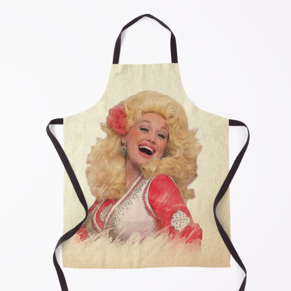 Dolly Parton - Watercolor Apron