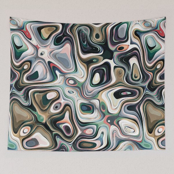 Item preview, Abstract Shapes Pattern designed and sold by Phil Perkins.