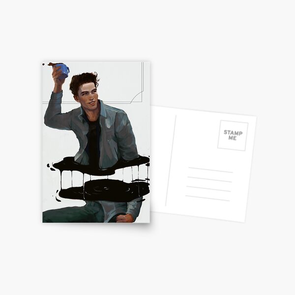 Nico from the Atlas Six Postcard