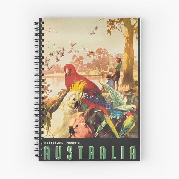 Item preview, Australian Parrots - James Northfield - 1935 designed and sold by CJET.