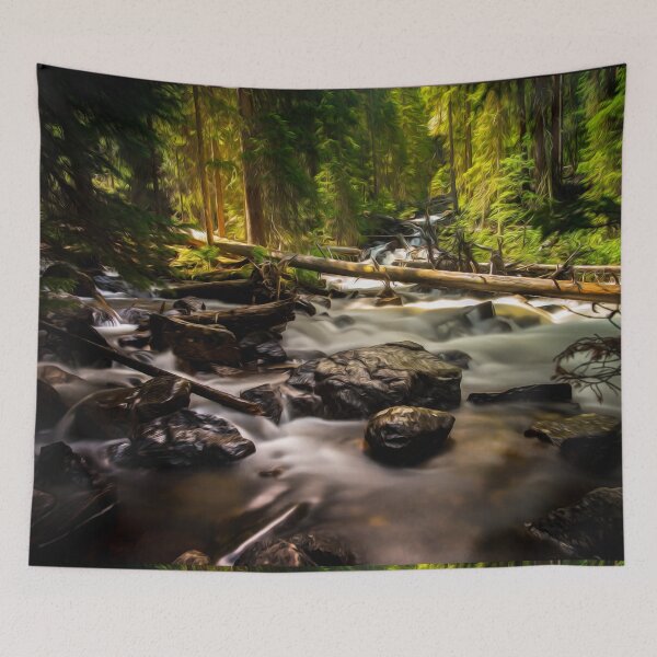 Item preview, Forest Nature Trees Green Water Leaves  designed and sold by DanielCarvalho2.
