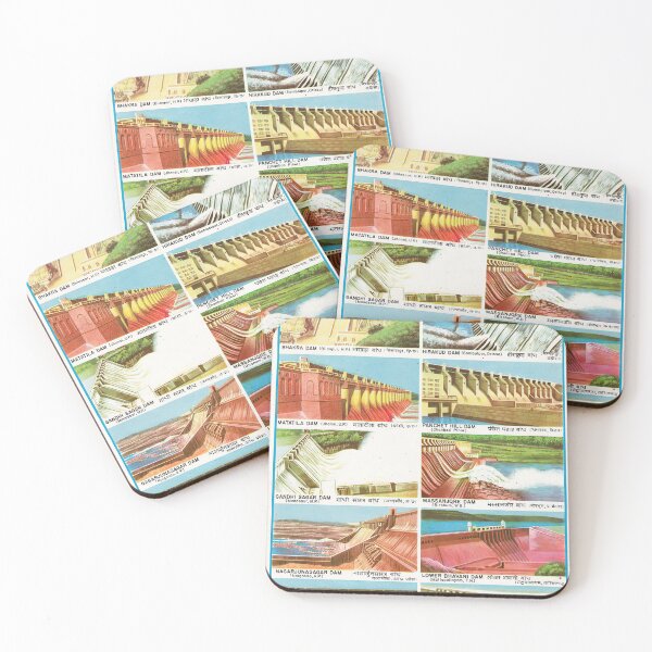 Item preview, Illustrated Chart From India - OUR DAMS Rare Vintage High Quality designed and sold by VISIBLECREATION.