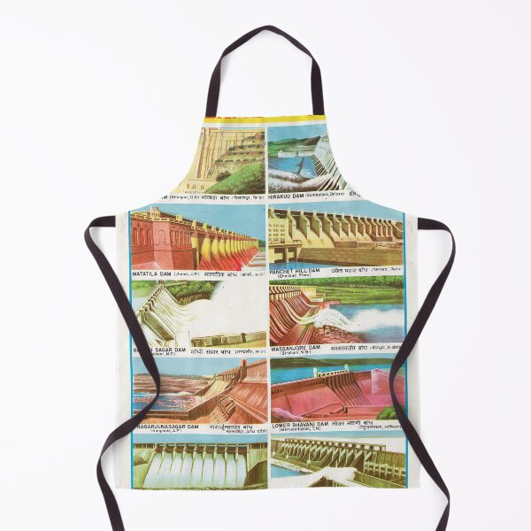 Item preview, Illustrated Chart From India - OUR DAMS Rare Vintage High Quality designed and sold by VISIBLECREATION.